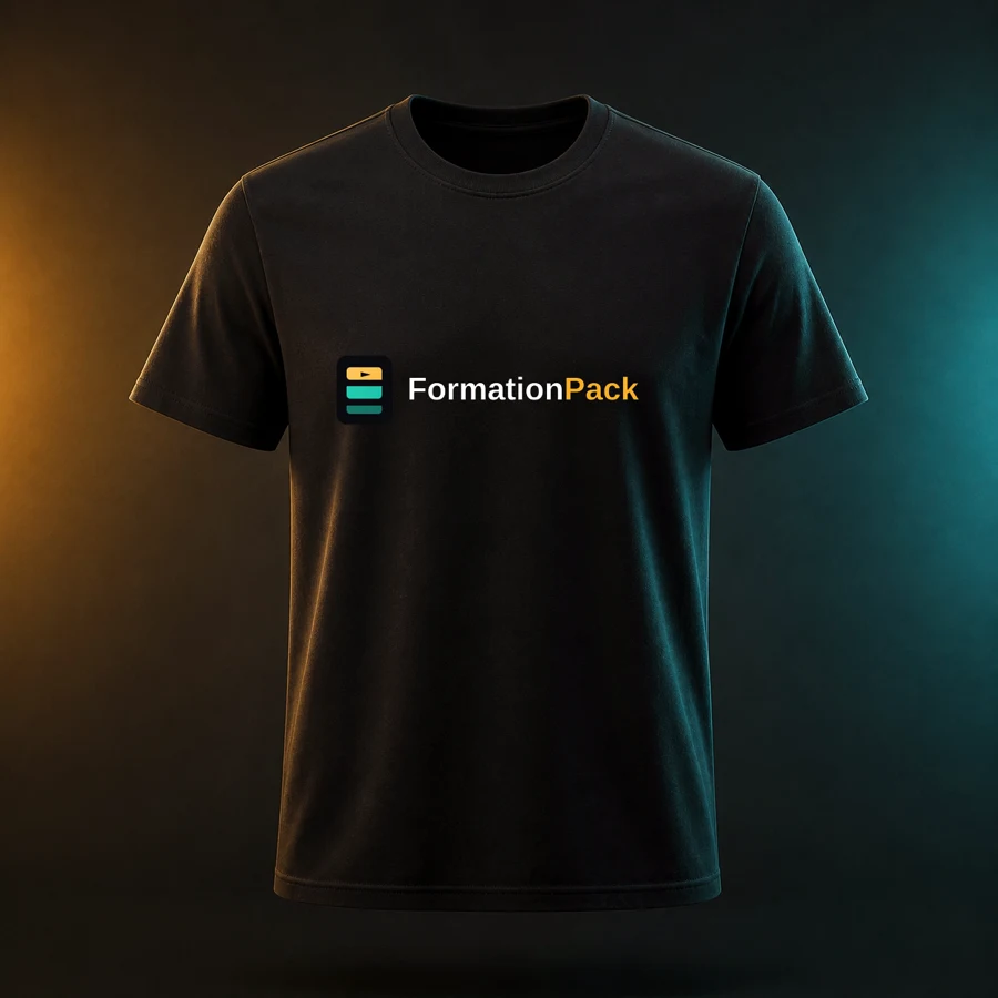 T-shirt Formed by FormationPack